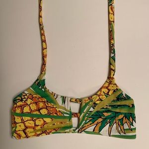 Pineapple Mau Loa Midori Swim Bikini Top